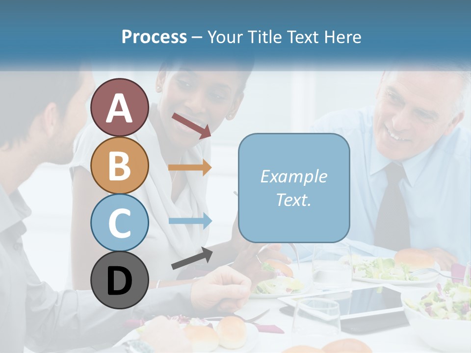 Family Sea Sunrise PowerPoint Template