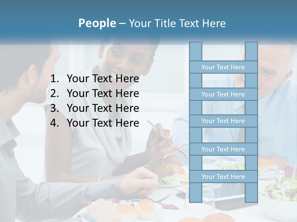 Family Sea Sunrise PowerPoint Template