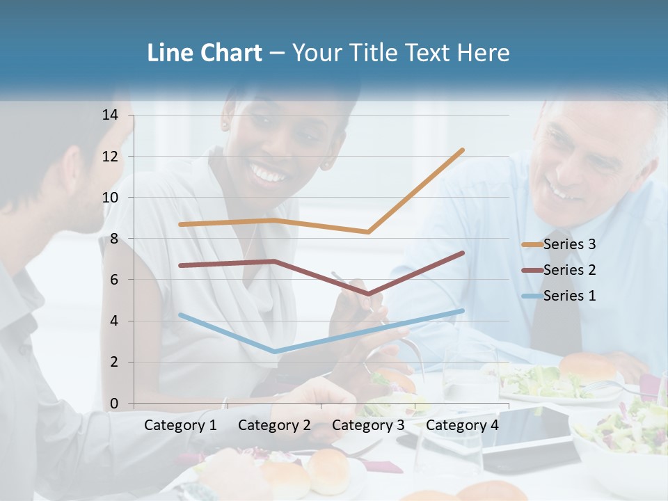 Family Sea Sunrise PowerPoint Template
