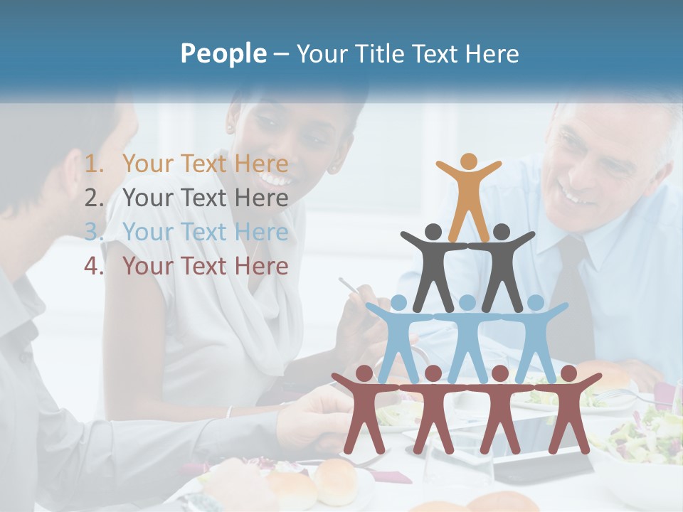 Family Sea Sunrise PowerPoint Template