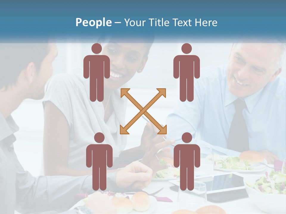 Family Sea Sunrise PowerPoint Template