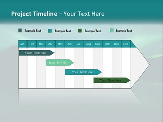 Beach Sunrise Life PowerPoint Template