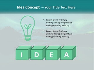 Beach Sunrise Life PowerPoint Template