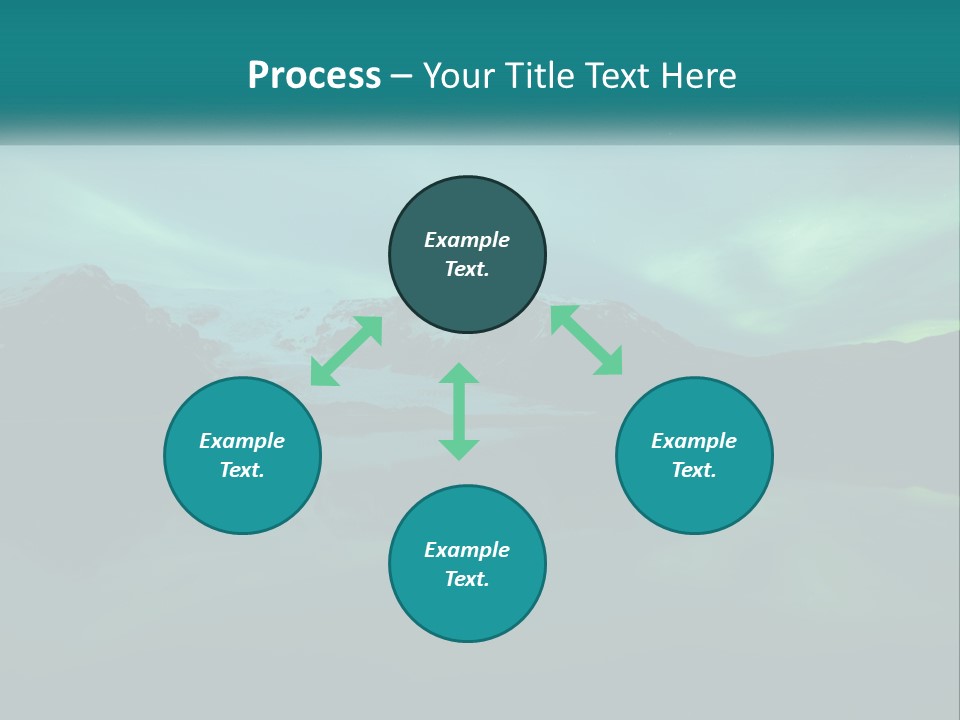 Beach Sunrise Life PowerPoint Template