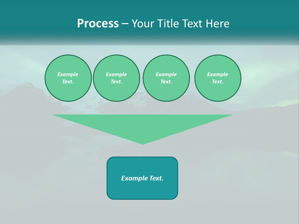 Beach Sunrise Life PowerPoint Template