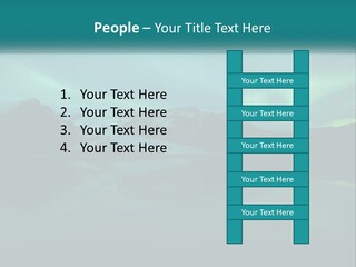 Beach Sunrise Life PowerPoint Template