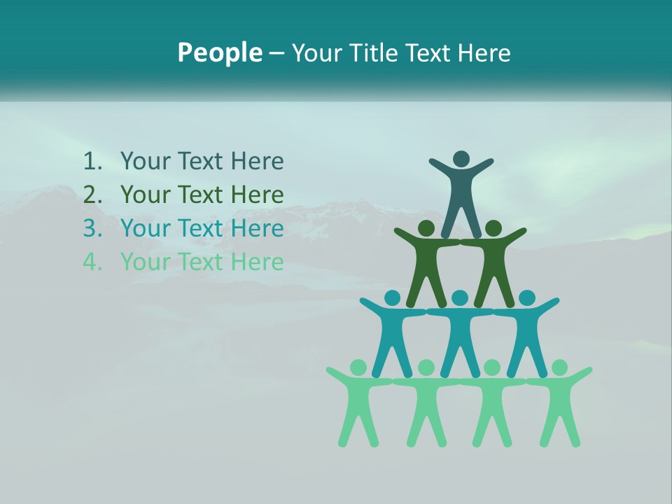 Beach Sunrise Life PowerPoint Template
