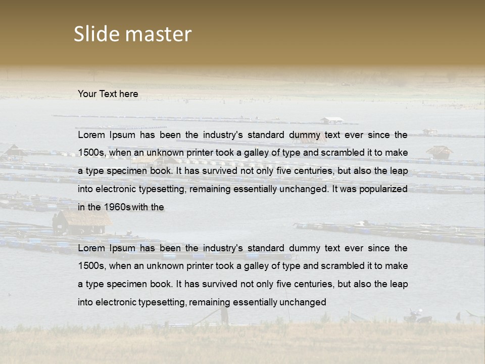 Family Daughter Sand PowerPoint Template