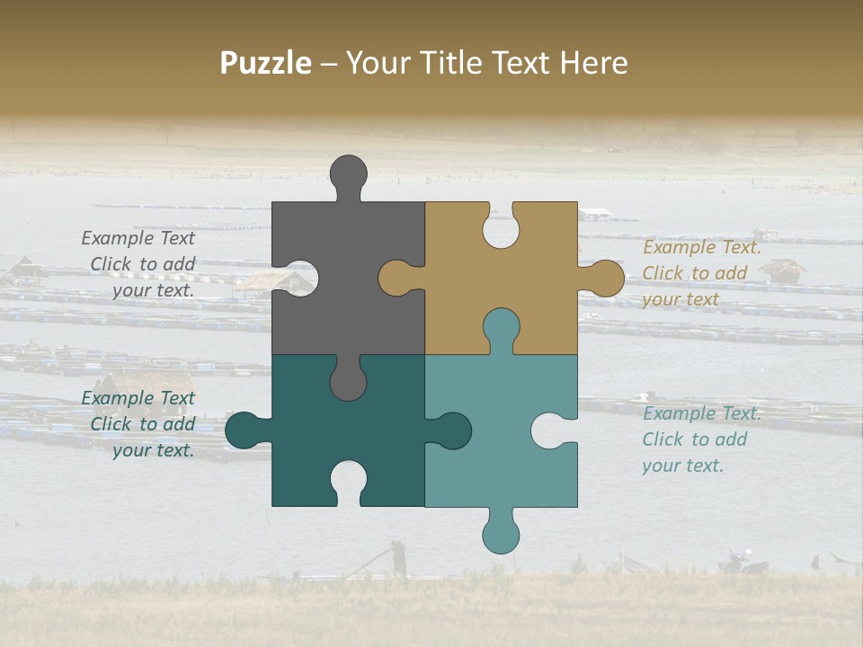 Family Daughter Sand PowerPoint Template