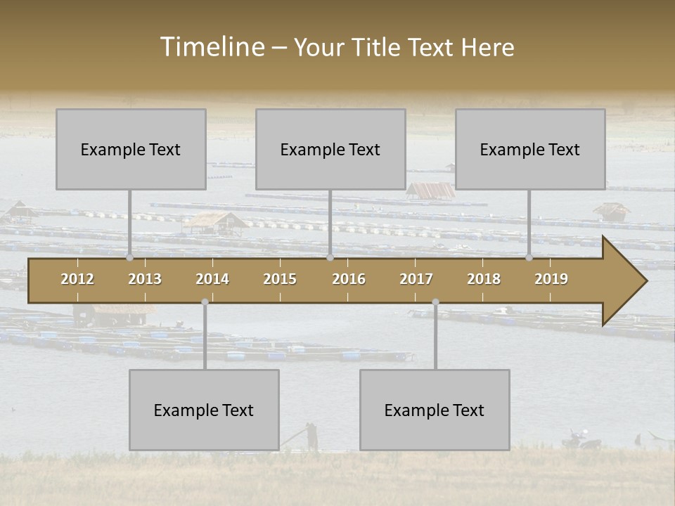 Family Daughter Sand PowerPoint Template