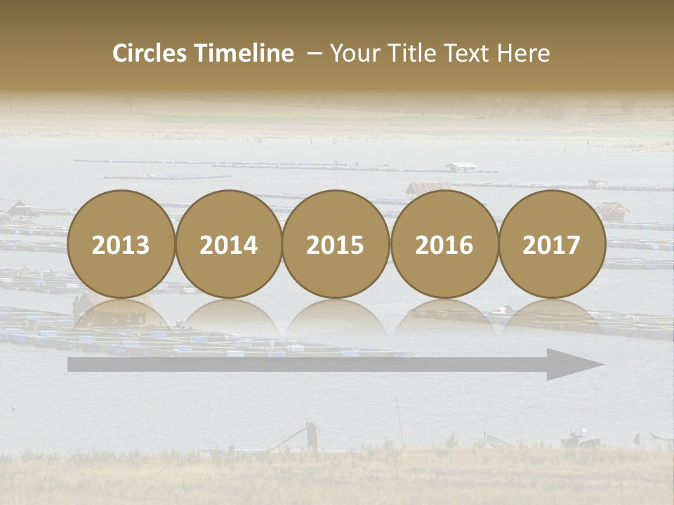 Family Daughter Sand PowerPoint Template