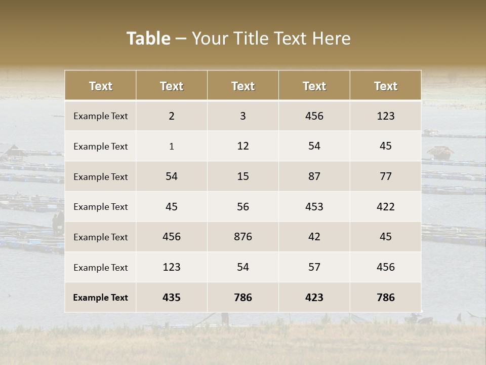 Family Daughter Sand PowerPoint Template