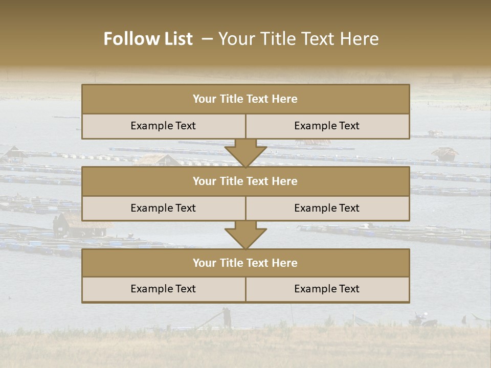 Family Daughter Sand PowerPoint Template