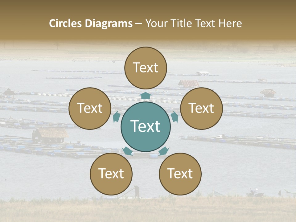 Family Daughter Sand PowerPoint Template