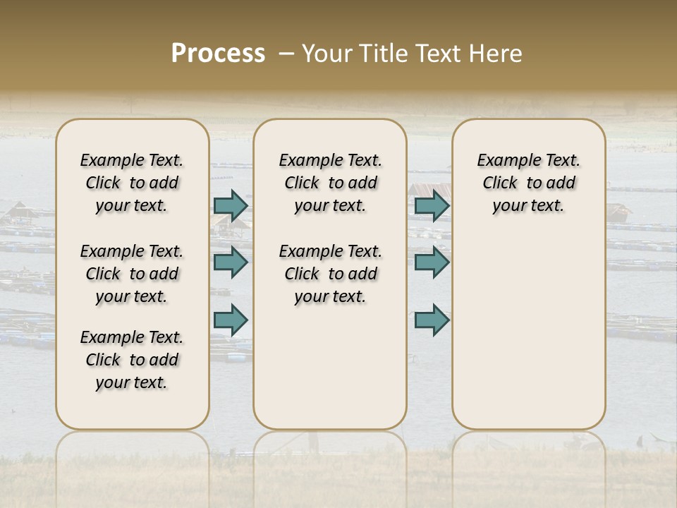Family Daughter Sand PowerPoint Template