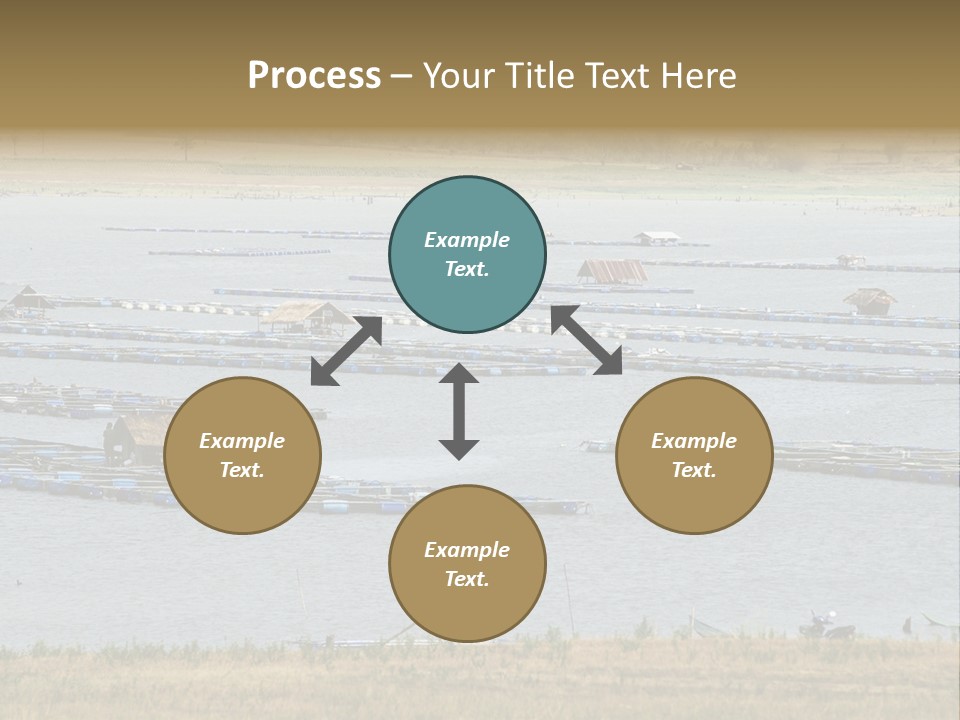 Family Daughter Sand PowerPoint Template