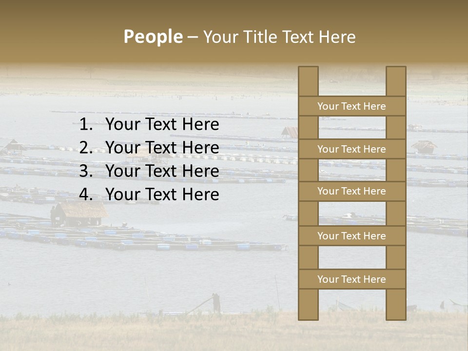 Family Daughter Sand PowerPoint Template