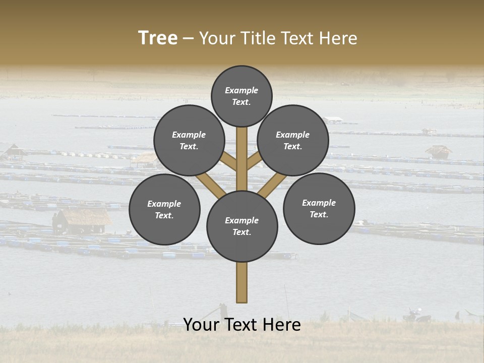 Family Daughter Sand PowerPoint Template