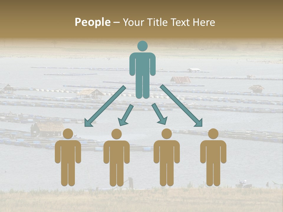 Family Daughter Sand PowerPoint Template