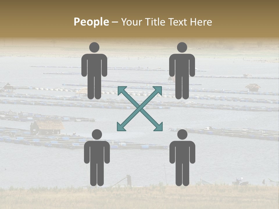 Family Daughter Sand PowerPoint Template