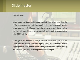 White Sunset Life PowerPoint Template