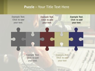 White Sunset Life PowerPoint Template