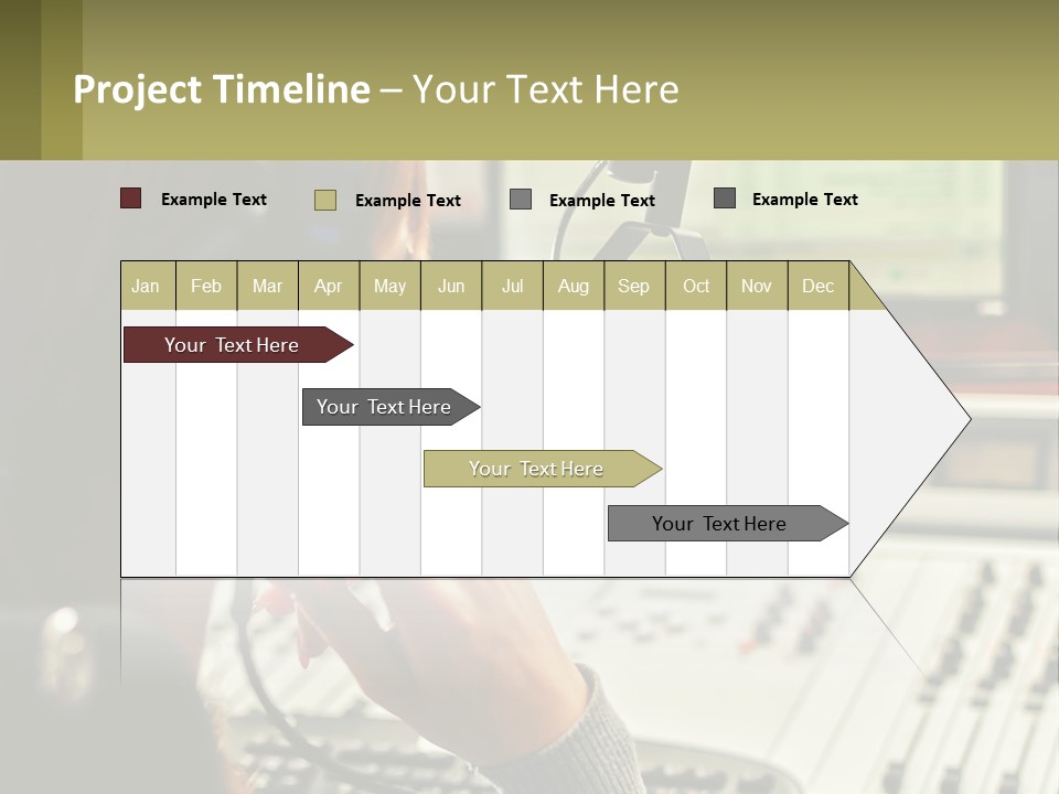 White Sunset Life PowerPoint Template