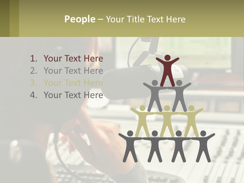 White Sunset Life PowerPoint Template