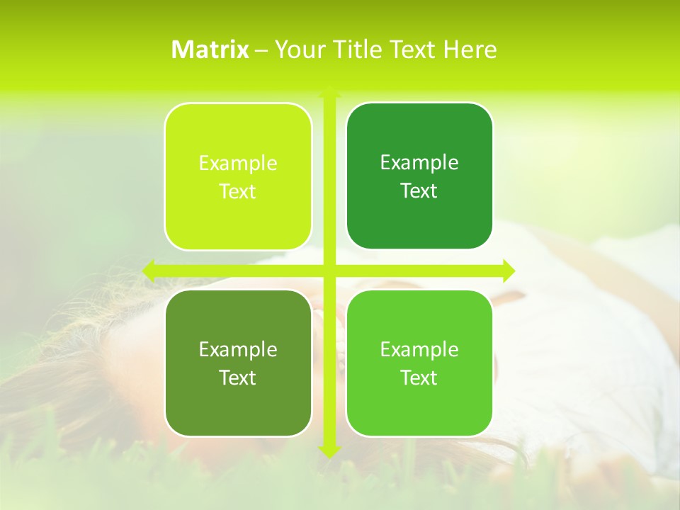 Ocean Beach Portrait PowerPoint Template