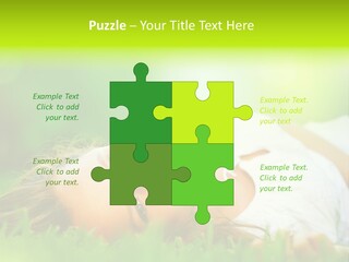 Ocean Beach Portrait PowerPoint Template