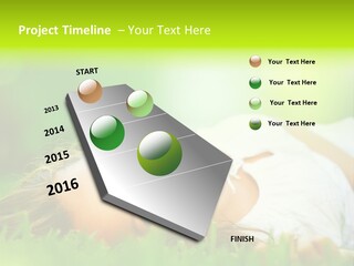 Ocean Beach Portrait PowerPoint Template