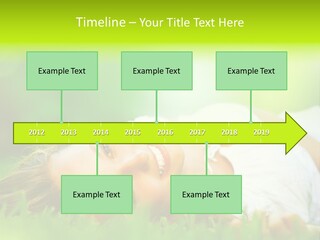 Ocean Beach Portrait PowerPoint Template