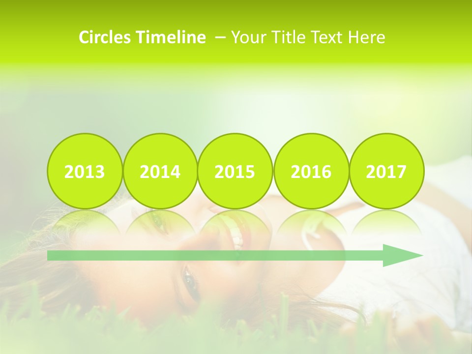 Ocean Beach Portrait PowerPoint Template