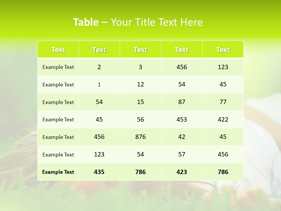 Ocean Beach Portrait PowerPoint Template