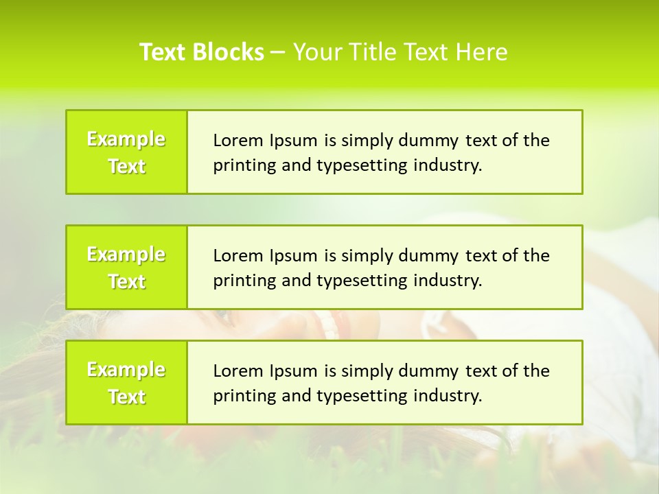 Ocean Beach Portrait PowerPoint Template