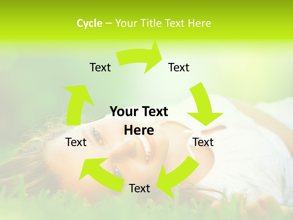 Ocean Beach Portrait PowerPoint Template