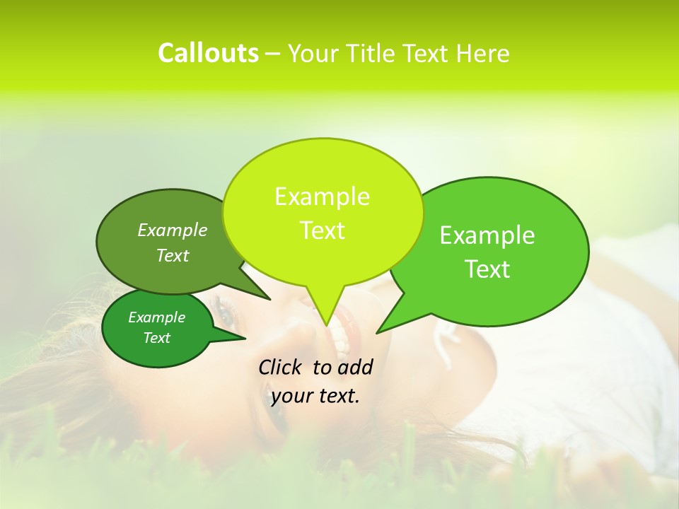 Ocean Beach Portrait PowerPoint Template