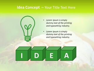 Ocean Beach Portrait PowerPoint Template