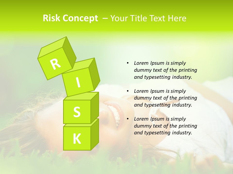 Ocean Beach Portrait PowerPoint Template