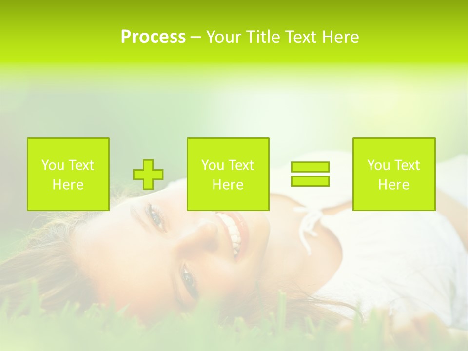 Ocean Beach Portrait PowerPoint Template