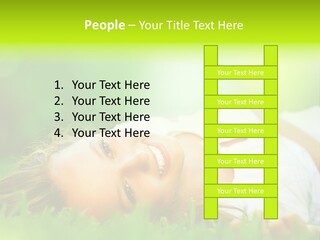 Ocean Beach Portrait PowerPoint Template