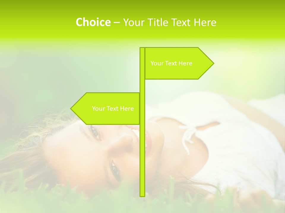 Ocean Beach Portrait PowerPoint Template