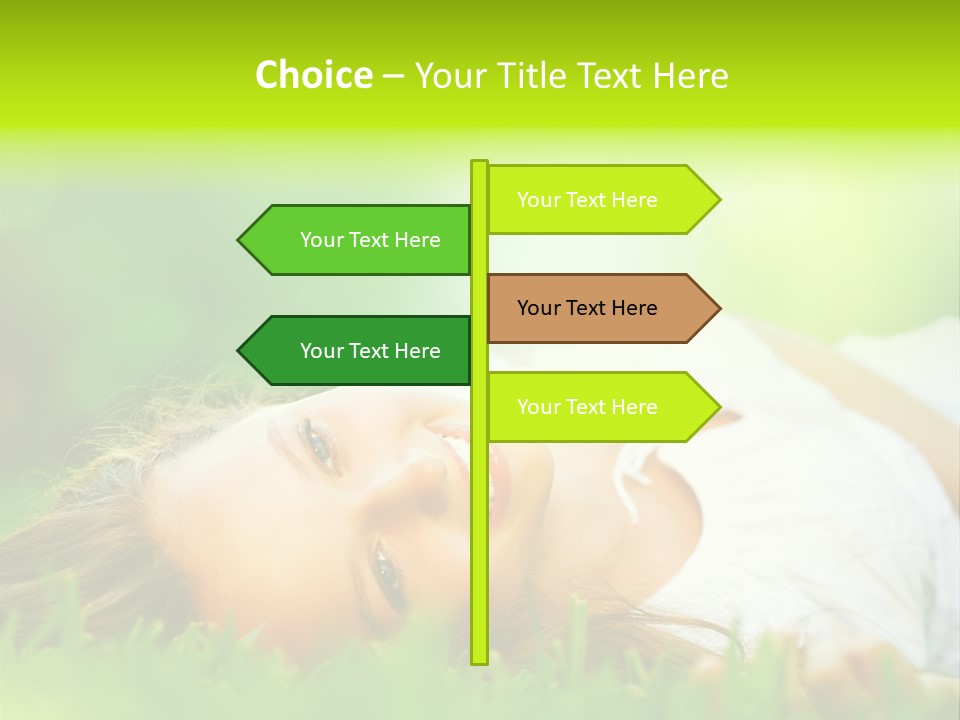 Ocean Beach Portrait PowerPoint Template