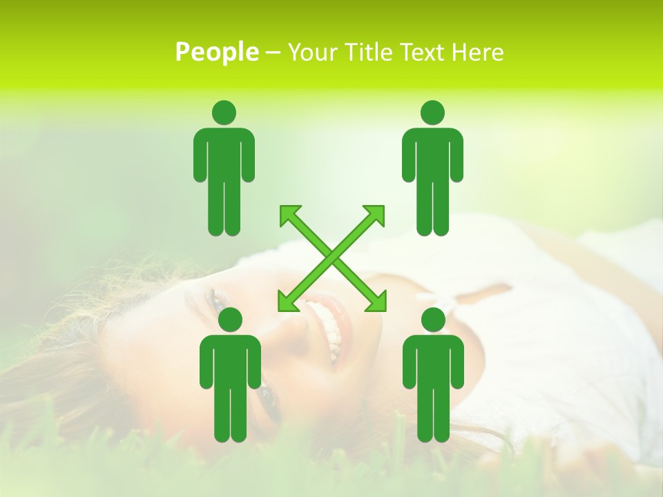 Ocean Beach Portrait PowerPoint Template