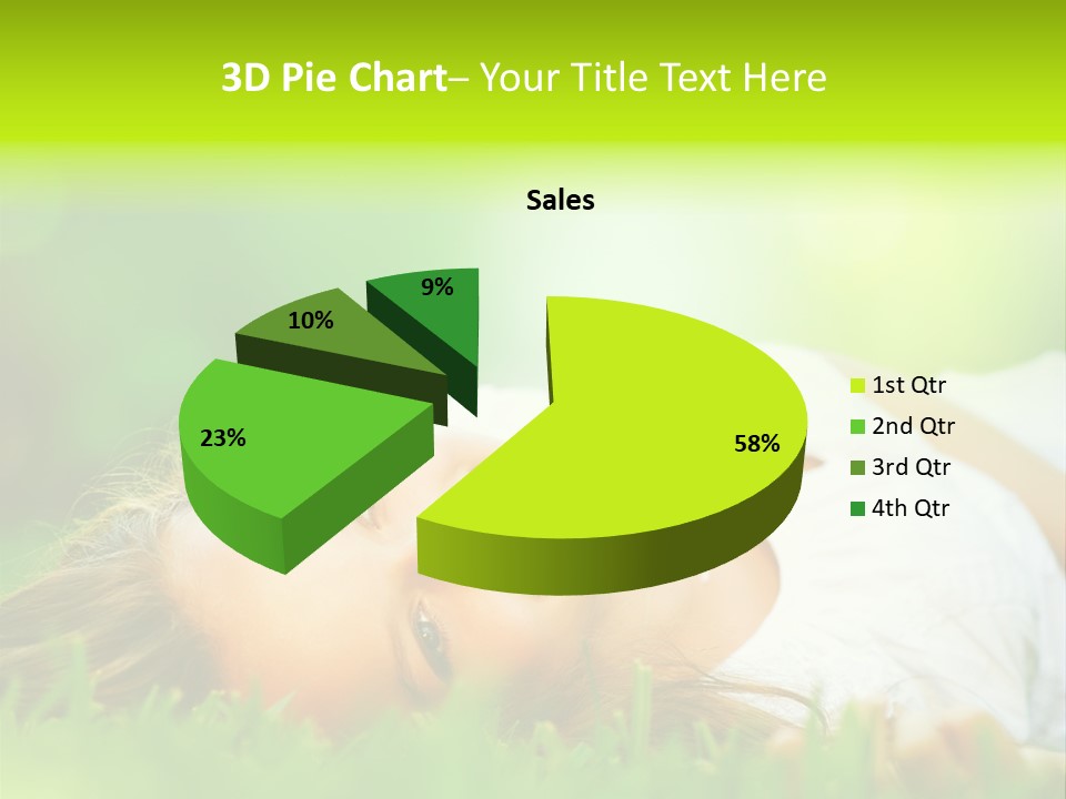 Ocean Beach Portrait PowerPoint Template