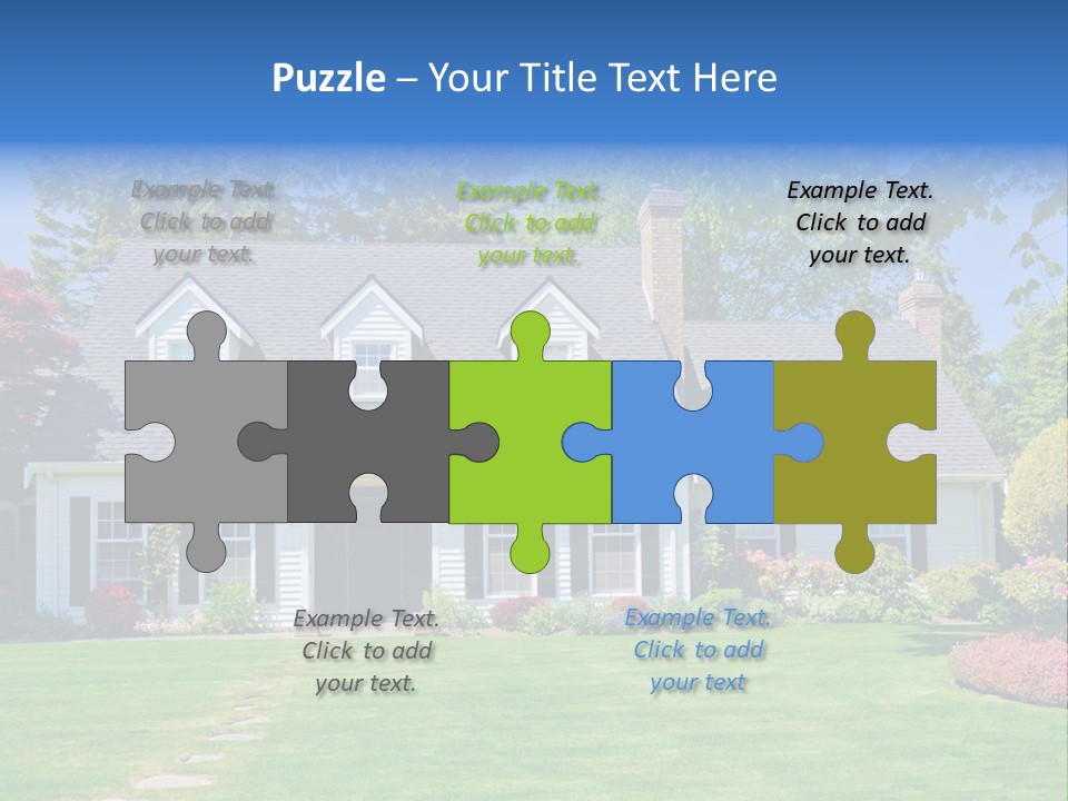 Peaceful Woman Calm PowerPoint Template