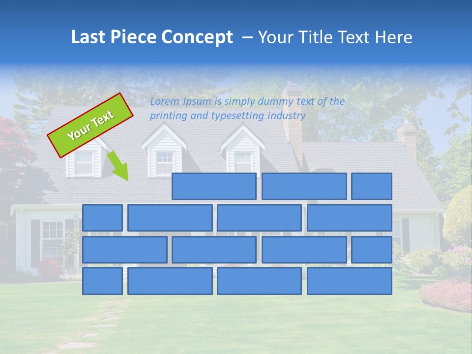 Peaceful Woman Calm PowerPoint Template