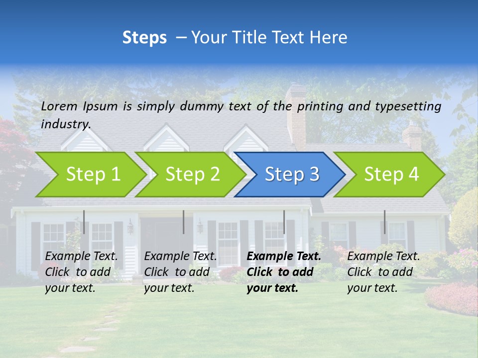 Peaceful Woman Calm PowerPoint Template