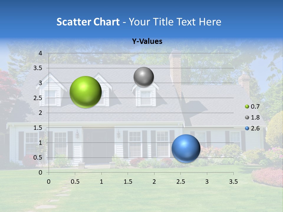 Peaceful Woman Calm PowerPoint Template