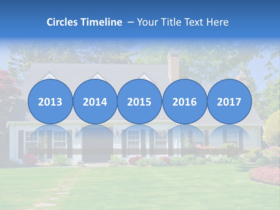 Peaceful Woman Calm PowerPoint Template